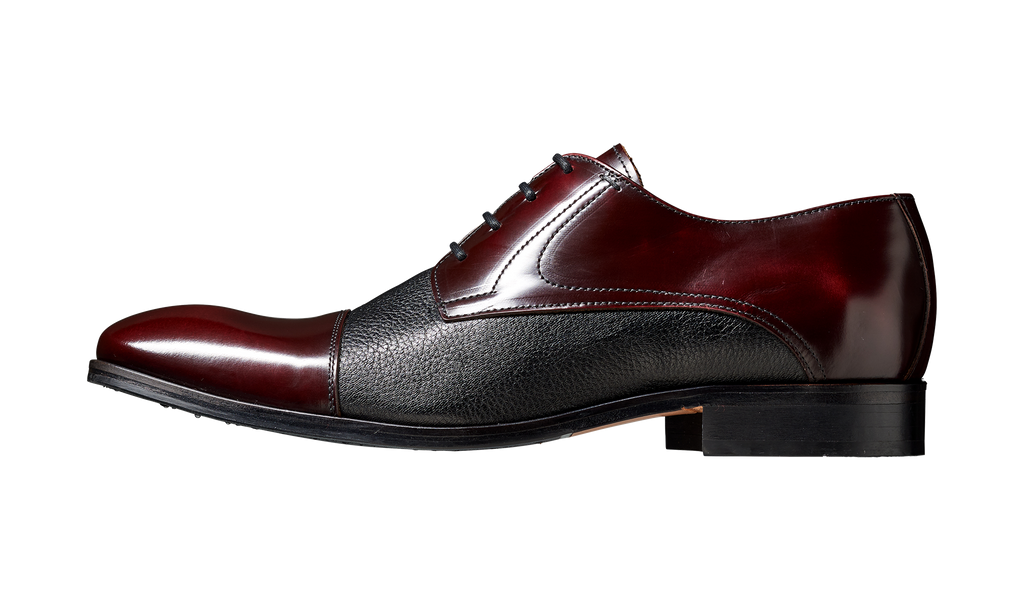 Barker Southwoldm- Formal Laced black and Bur.