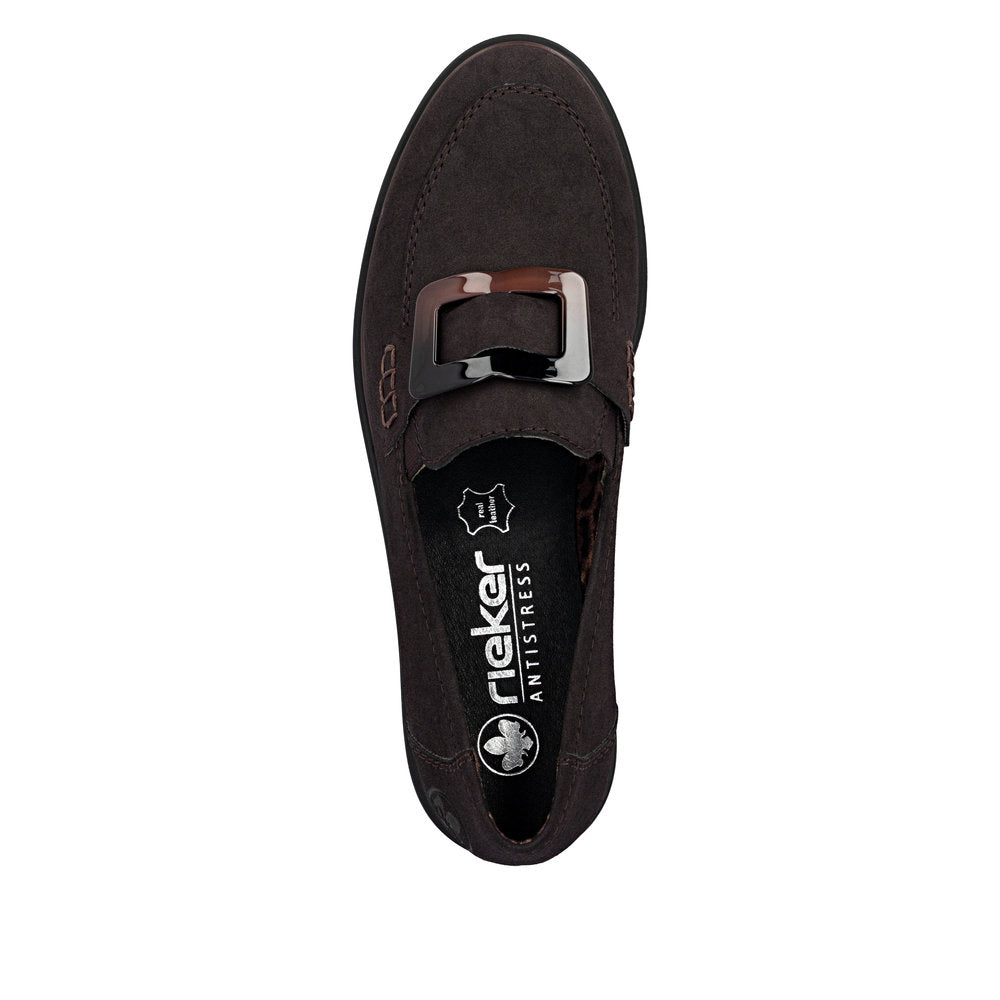 Rieker Brown Loafer|4555325