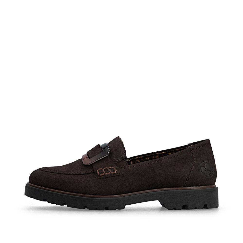Rieker Brown Loafer|4555325