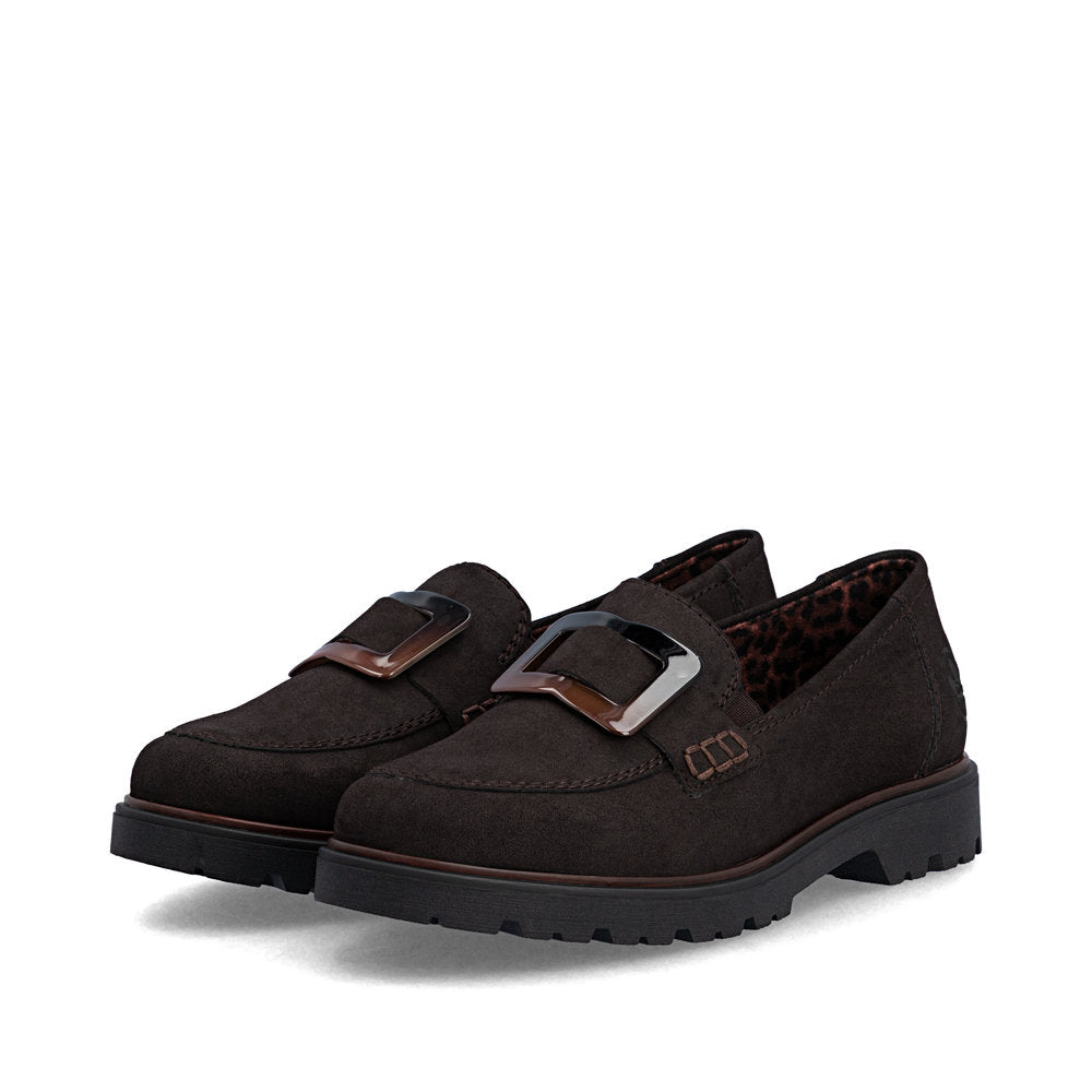 Rieker Brown Loafer|4555325