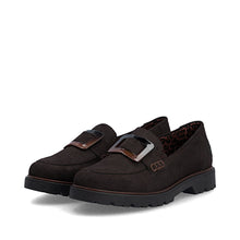 Load image into Gallery viewer, Rieker Brown Loafer|4555325
