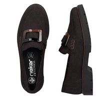 Load image into Gallery viewer, Rieker Brown Loafer|4555325
