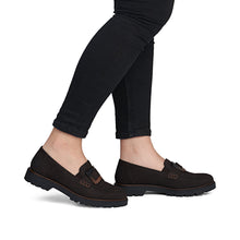 Load image into Gallery viewer, Rieker Brown Loafer|4555325
