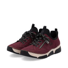 Load image into Gallery viewer, Rieker Burgundy Comfort Trainer|4597336

