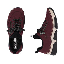 Load image into Gallery viewer, Rieker Burgundy Comfort Trainer|4597336

