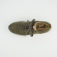 Load image into Gallery viewer, Paul Green Green Suede Trainer|5392162
