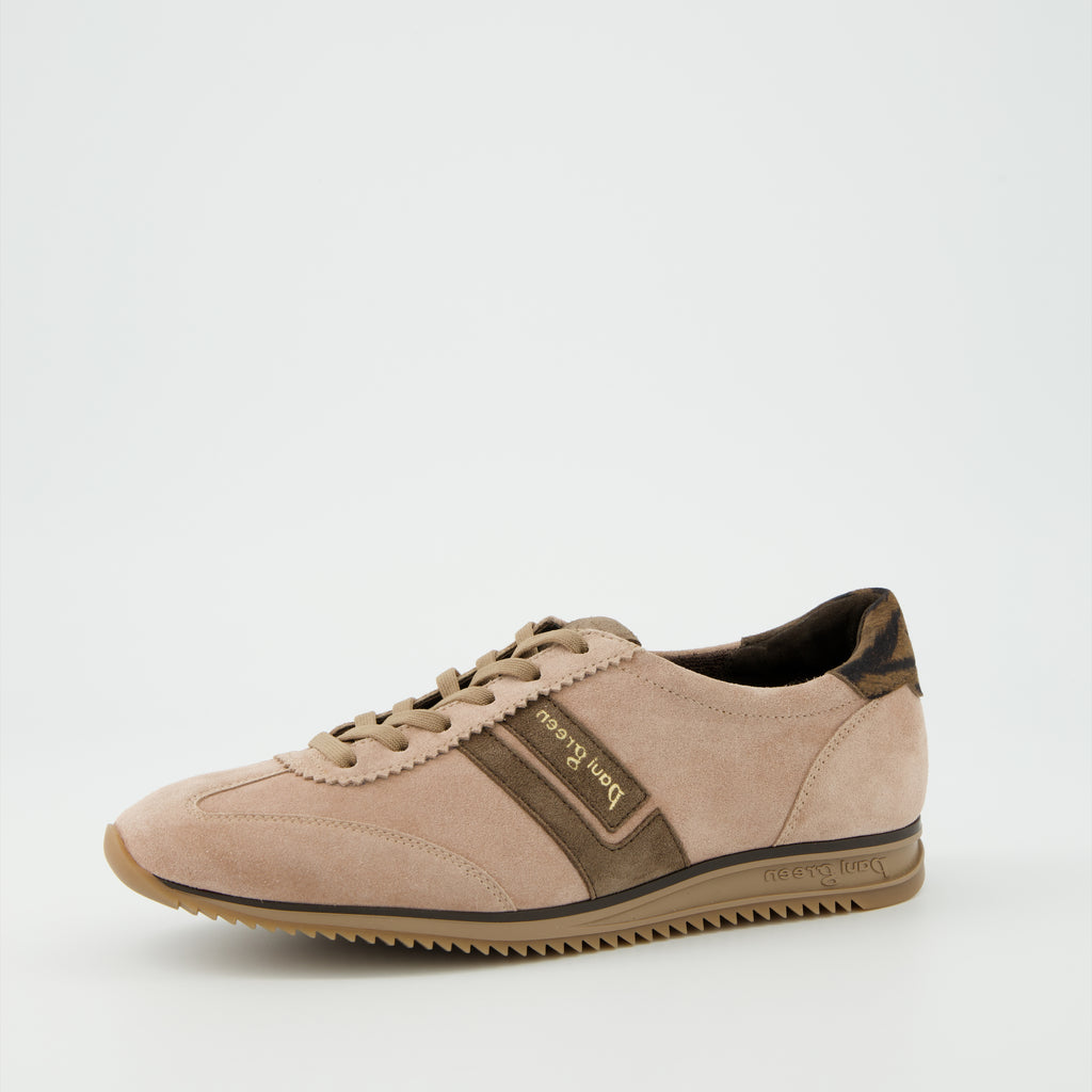 Paul Green Pink Suede Trainer|5453191
