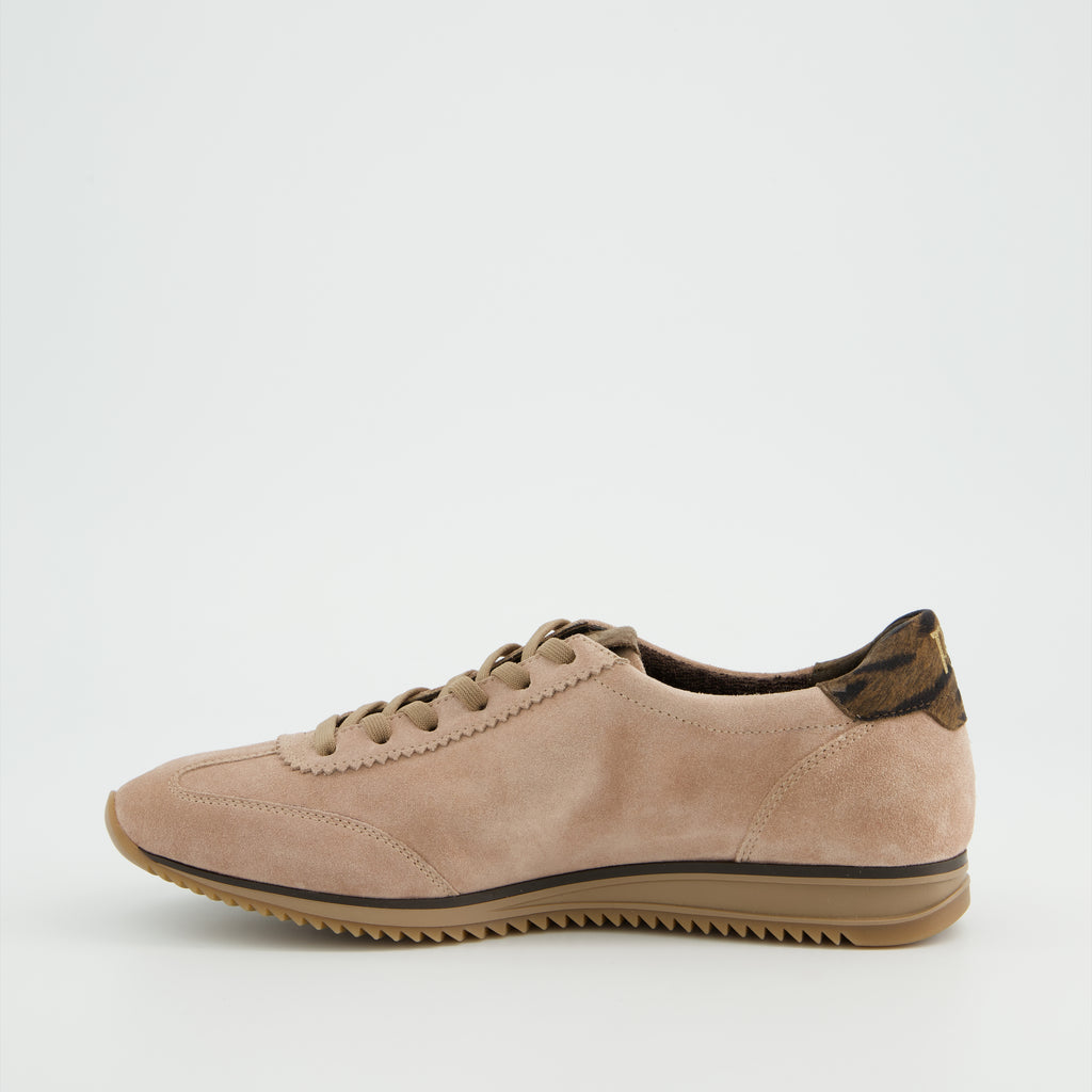 Paul Green Pink Suede Trainer|5453191