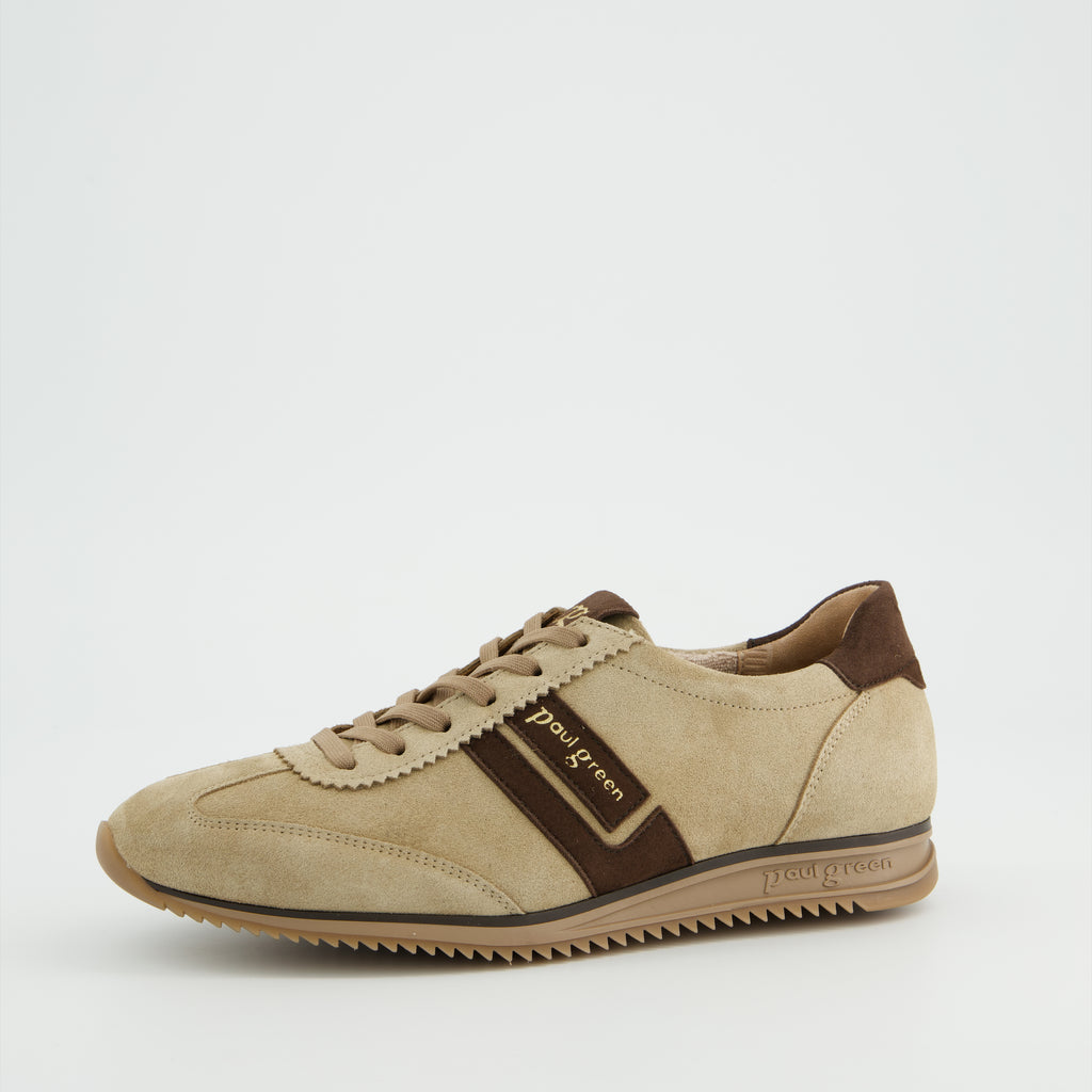 Paul Green Brown Suede Trainer|5453193