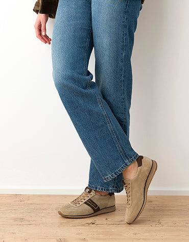 Paul Green Brown Suede Trainer|5453193
