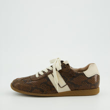 Load image into Gallery viewer, Paul Green Brown Suede Retro Trainer|5490100
