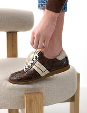 Load image into Gallery viewer, Paul Green Brown Suede Retro Trainer|5490100
