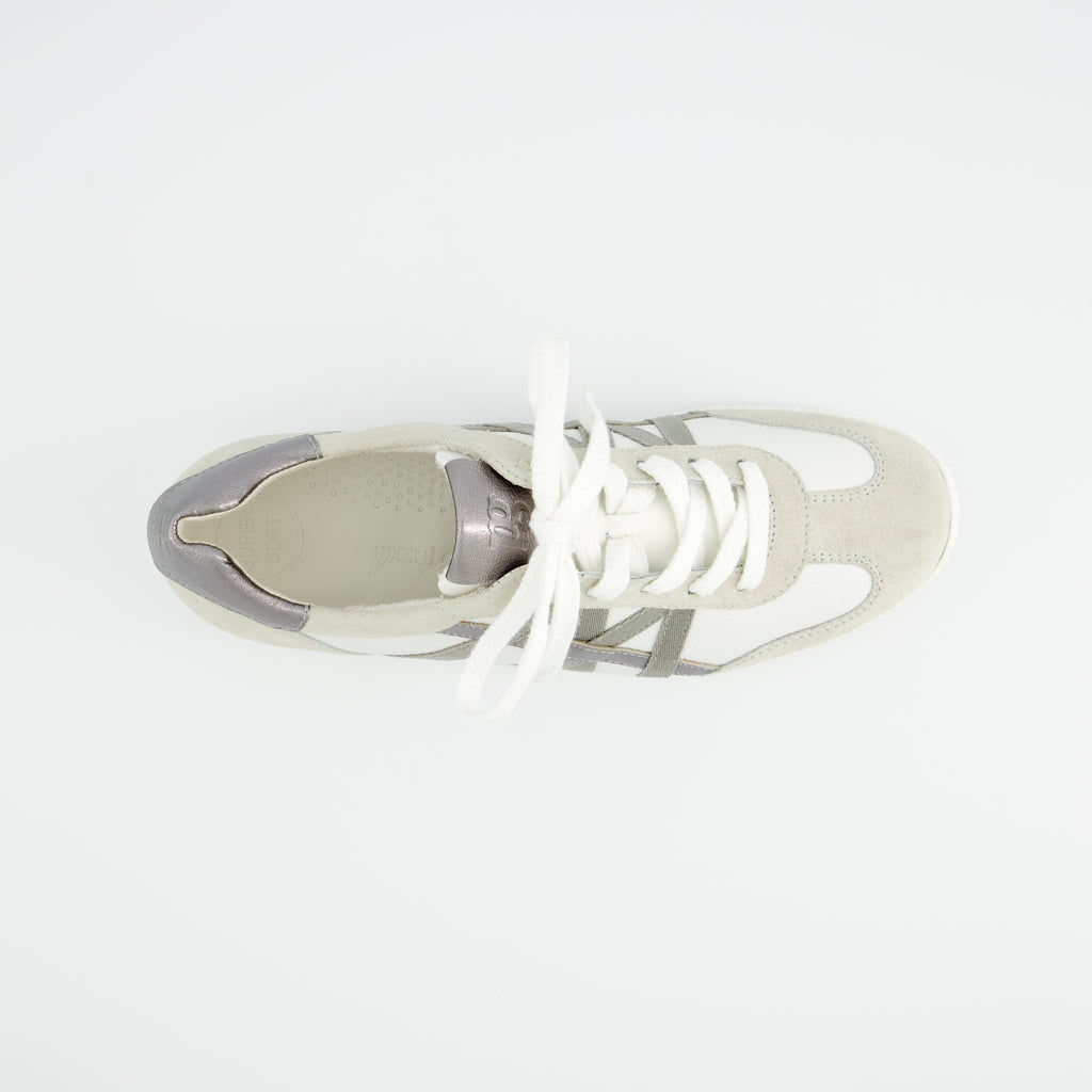 Paul Green Leather Retro Trainer |5540039