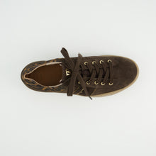 Load image into Gallery viewer, Paul Green Dark Brown Platform Trainer|5567001
