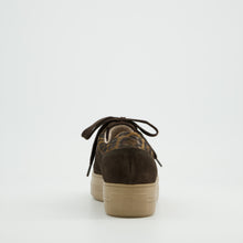 Load image into Gallery viewer, Paul Green Dark Brown Platform Trainer|5567001
