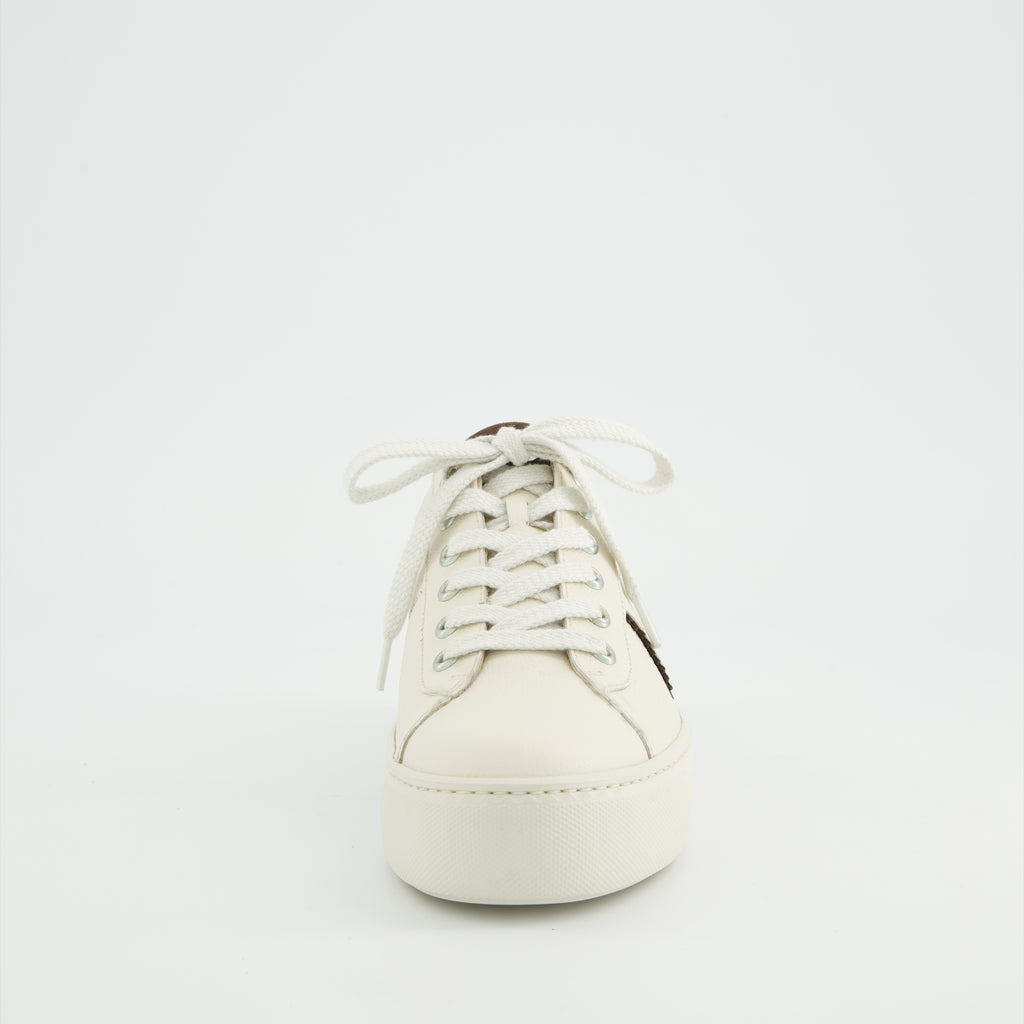 Paul Green Beige Platform Trainer |5567003