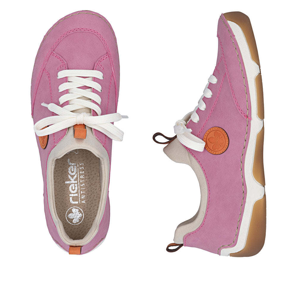 Rieker Pink Comfort Trainer|5595031