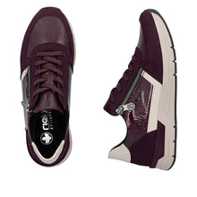 Load image into Gallery viewer, Rieker Burgundy Multi Trainer|5890235
