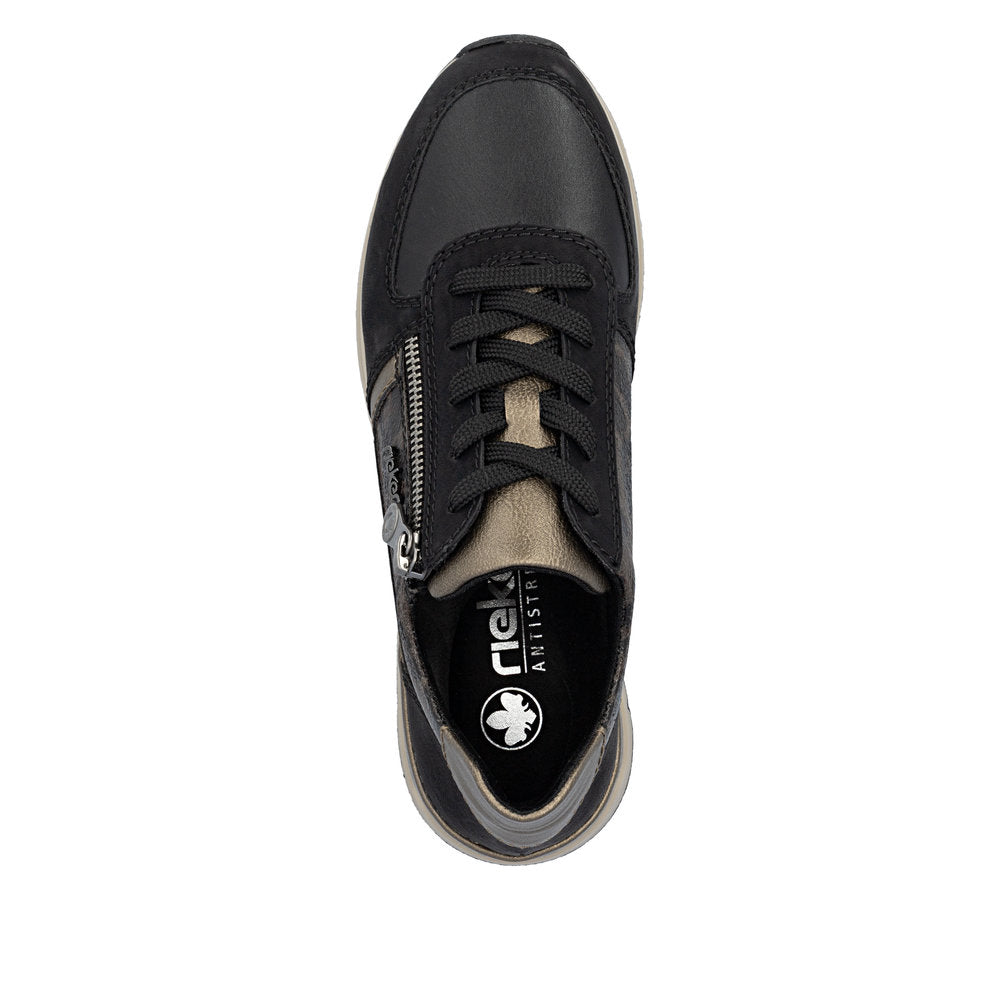 Rieker Multi Black and Brown Trainer|5890291