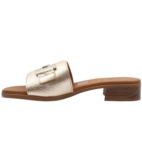 Oh My Sandals Gold Mule|5890GLD