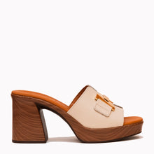 Load image into Gallery viewer, Oh My Sandals Block Heel Mule|5930WHT
