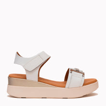 Load image into Gallery viewer, Oh My Sandals White Wedge|5962WHT

