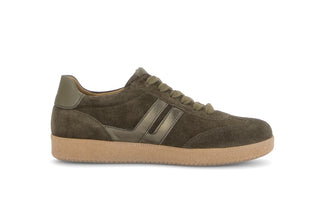 Gabor Green Suede Trainer|601101001