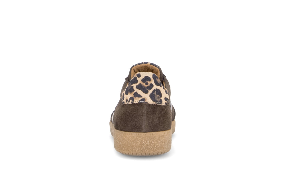 Gabor Brown Suede Trainer|601101003