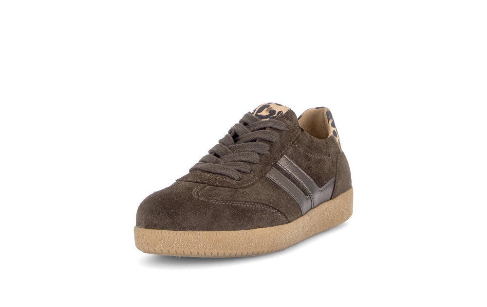 Gabor Brown Suede Trainer|601101003