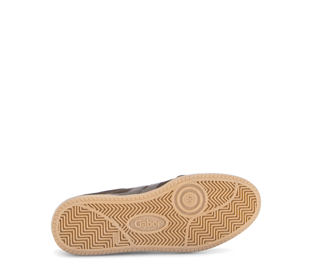 Gabor Brown Suede Trainer|601101003
