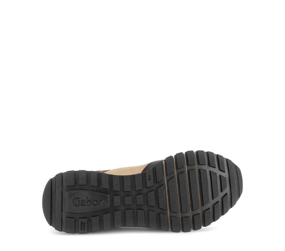 Gabor Extra Wide Fit Brown Multi Trainer|602901002