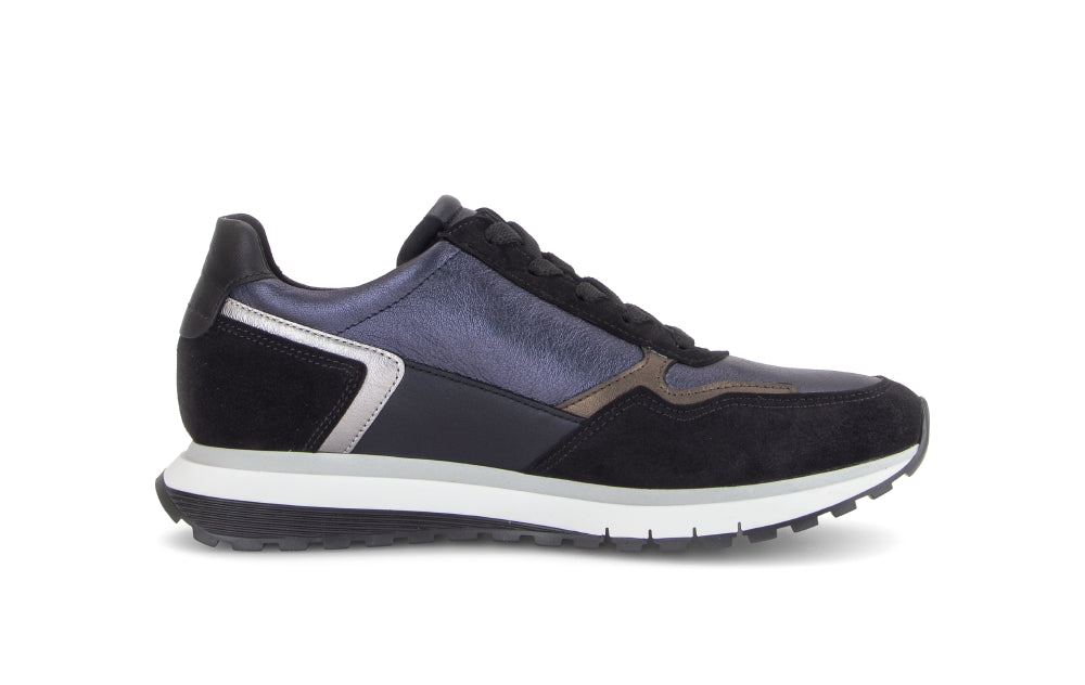 Gabor Exra Wide Fit Blue Trainer|602901003