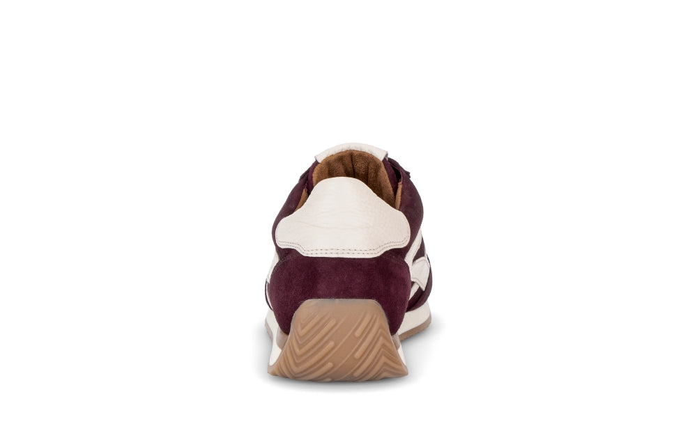 Gabor Burgundy Extra Wide Fit Trainer|603201004