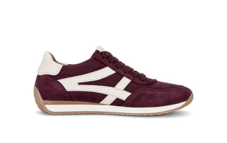 Gabor Burgundy Extra Wide Fit Trainer|603201004