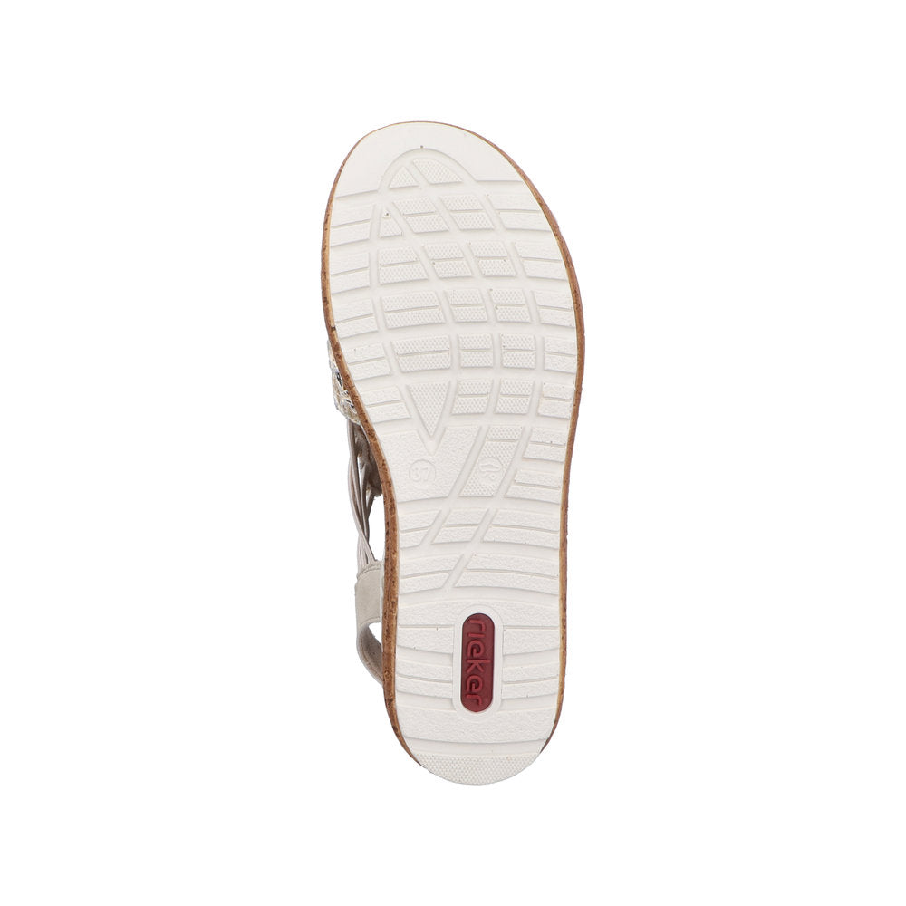 Rieker Beige Comfort Sandal|6274160