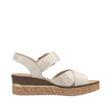 Load image into Gallery viewer, Rieker Wedge Strap Sandal|6379560

