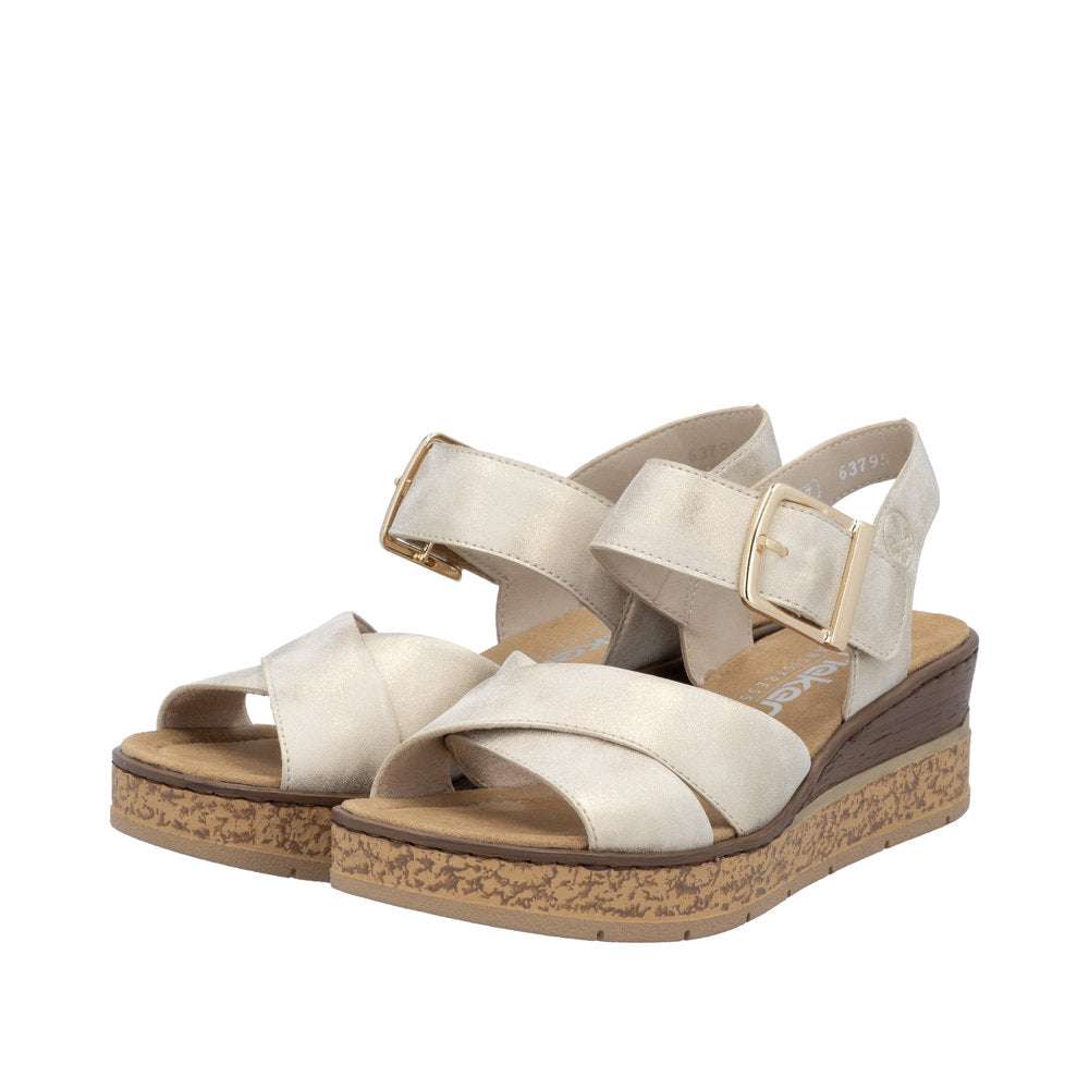 Rieker Wedge Strap Sandal|6379560