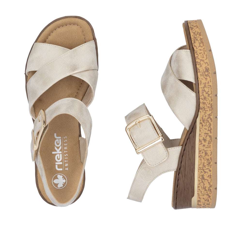 Rieker Wedge Strap Sandal|6379560