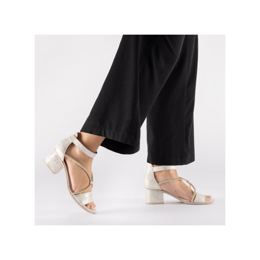 Rieker Light Gold Sandal|6465460