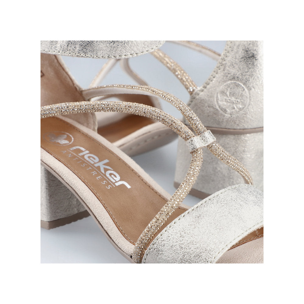 Rieker Light Gold Sandal|6465460
