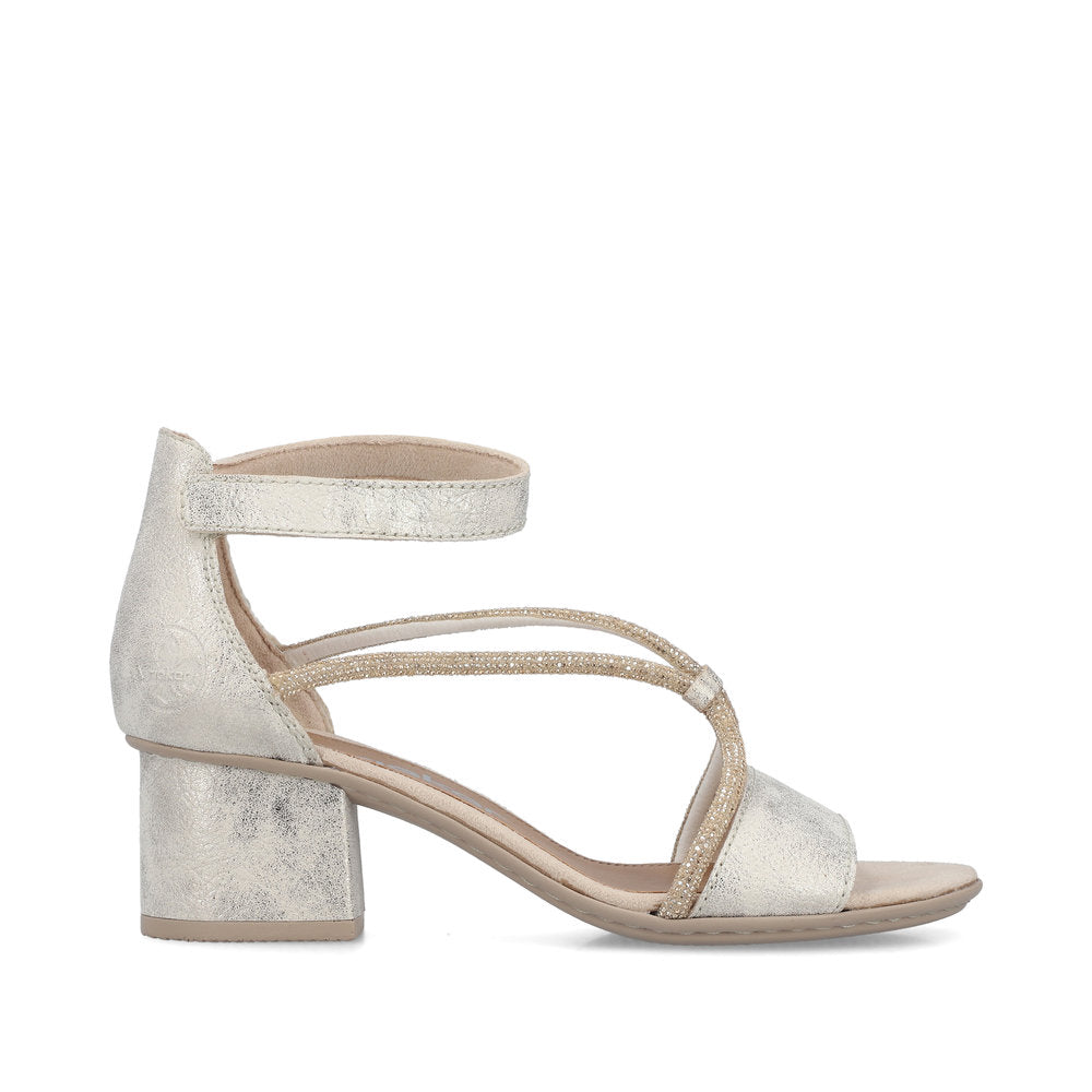 Rieker Light Gold Sandal|6465460