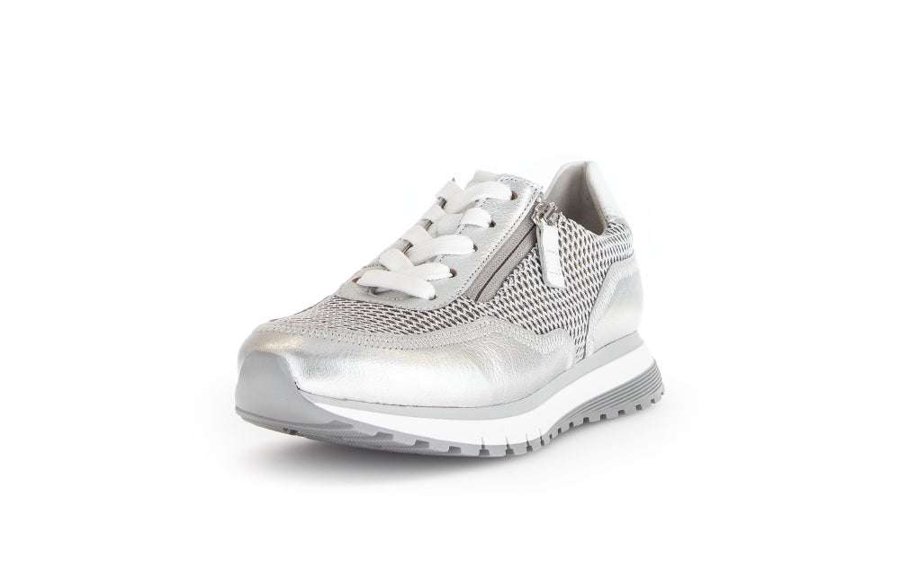 Gabor Metallic Wide Fit Trainer |6637960