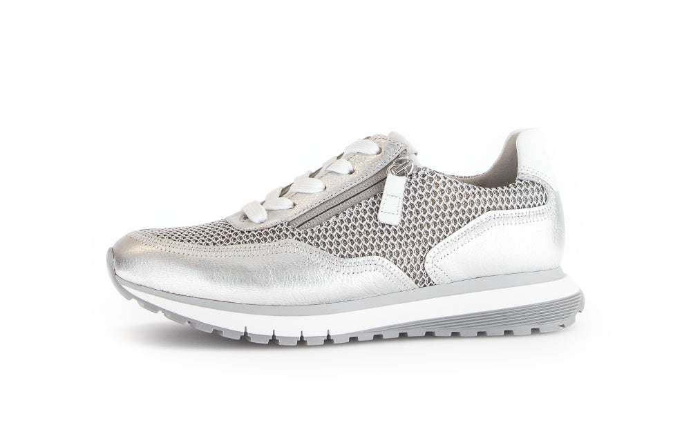 Gabor Metallic Wide Fit Trainer |6637960