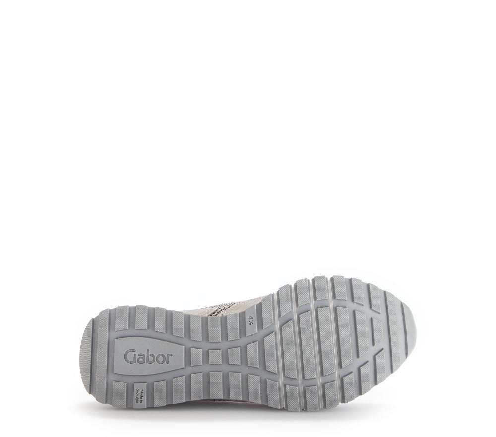 Gabor Metallic Wide Fit Trainer |6637960