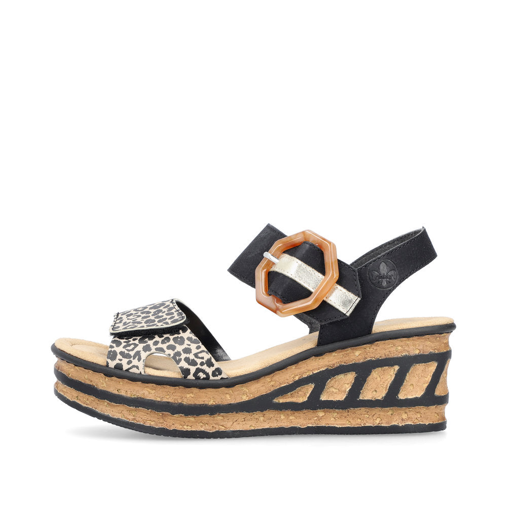 Rieker 6817600 - Mini Wedge Sandal