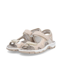 Load image into Gallery viewer, Rieker Soft Pink Comfort Velcro Sandal|6886631P
