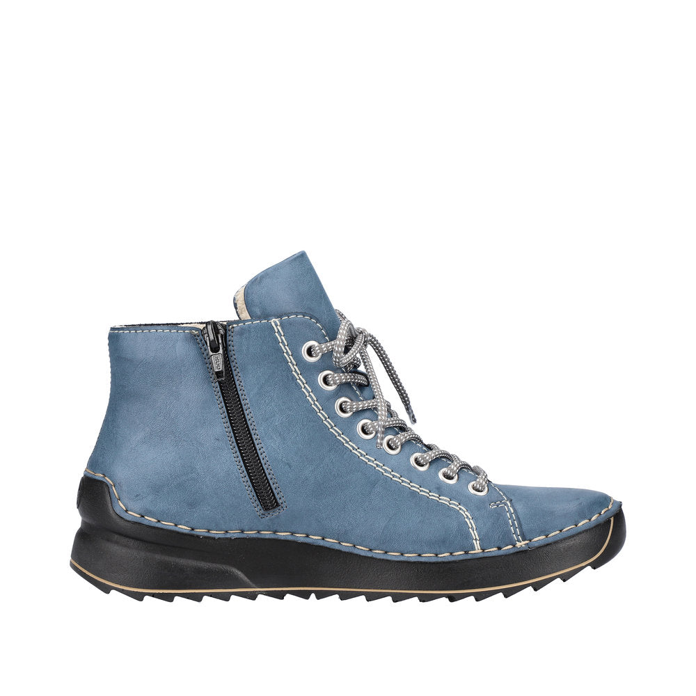 Rieker Baby Blue Ankle Boot|7151014BLU