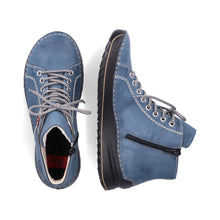Load image into Gallery viewer, Rieker Baby Blue Ankle Boot|7151014BLU
