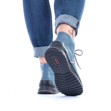 Load image into Gallery viewer, Rieker Baby Blue Ankle Boot|7151014BLU
