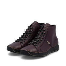 Load image into Gallery viewer, Rieker Burgundy Laced Ankle Boot|7151030BU
